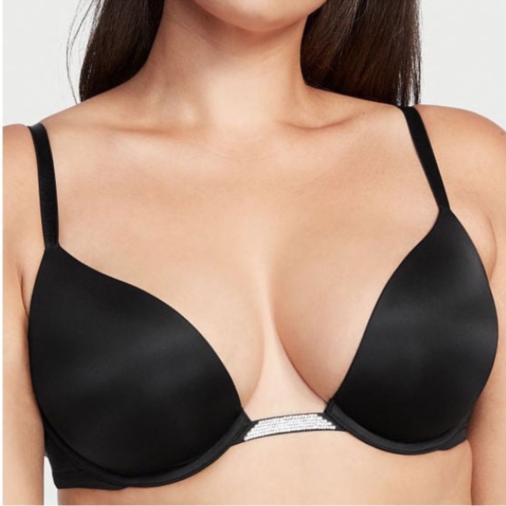 NEW Victoria’s Secret Convertible Plunge Shine Bra 34DD